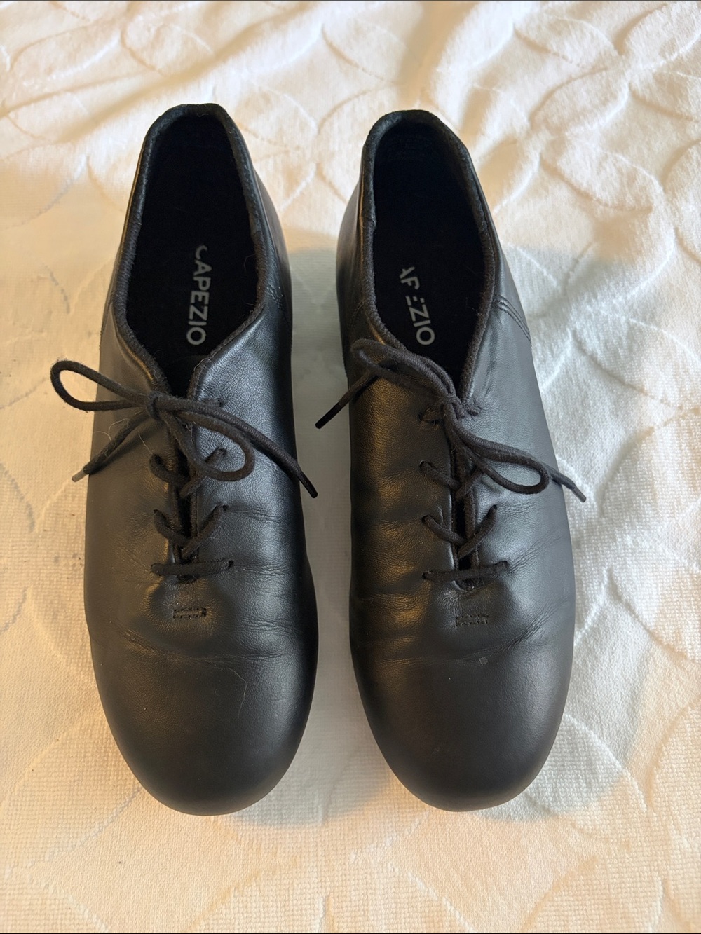 Capezio Cadence leather tap shoes, women’s size 10